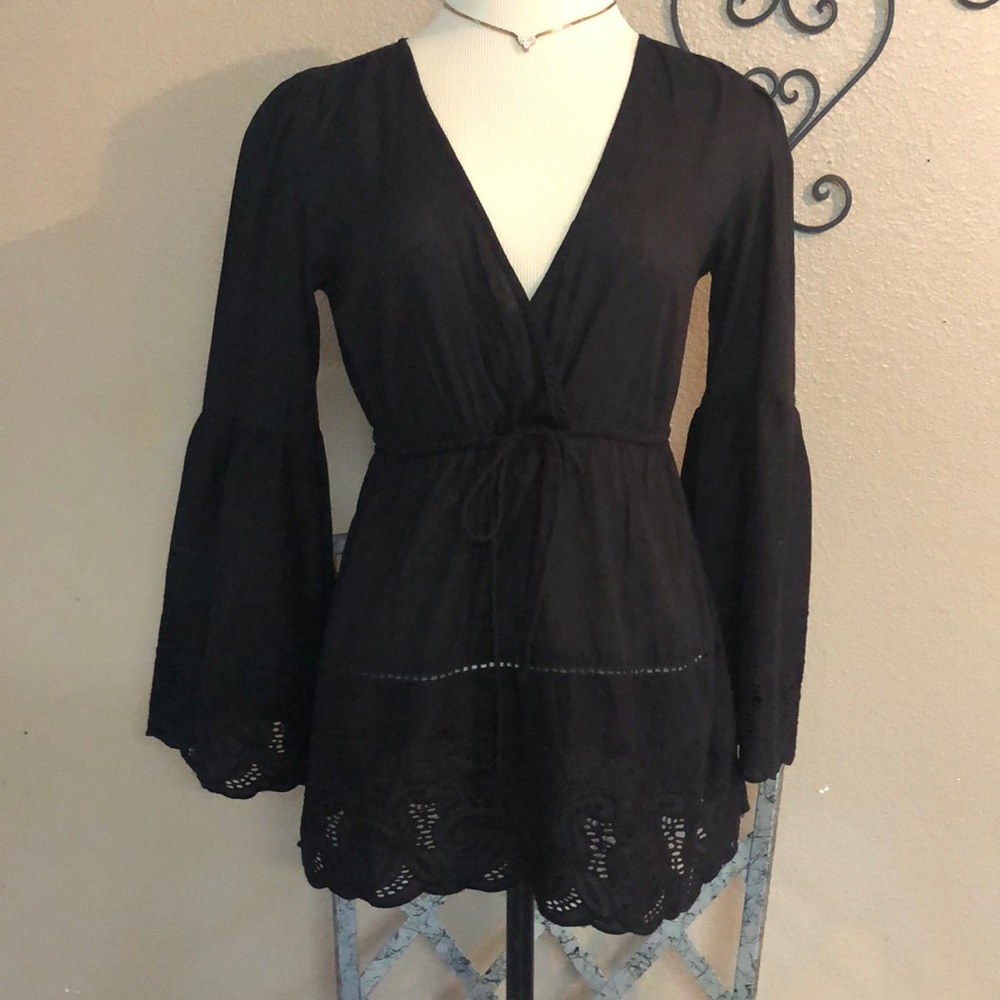 Michael Kors bell sleeves